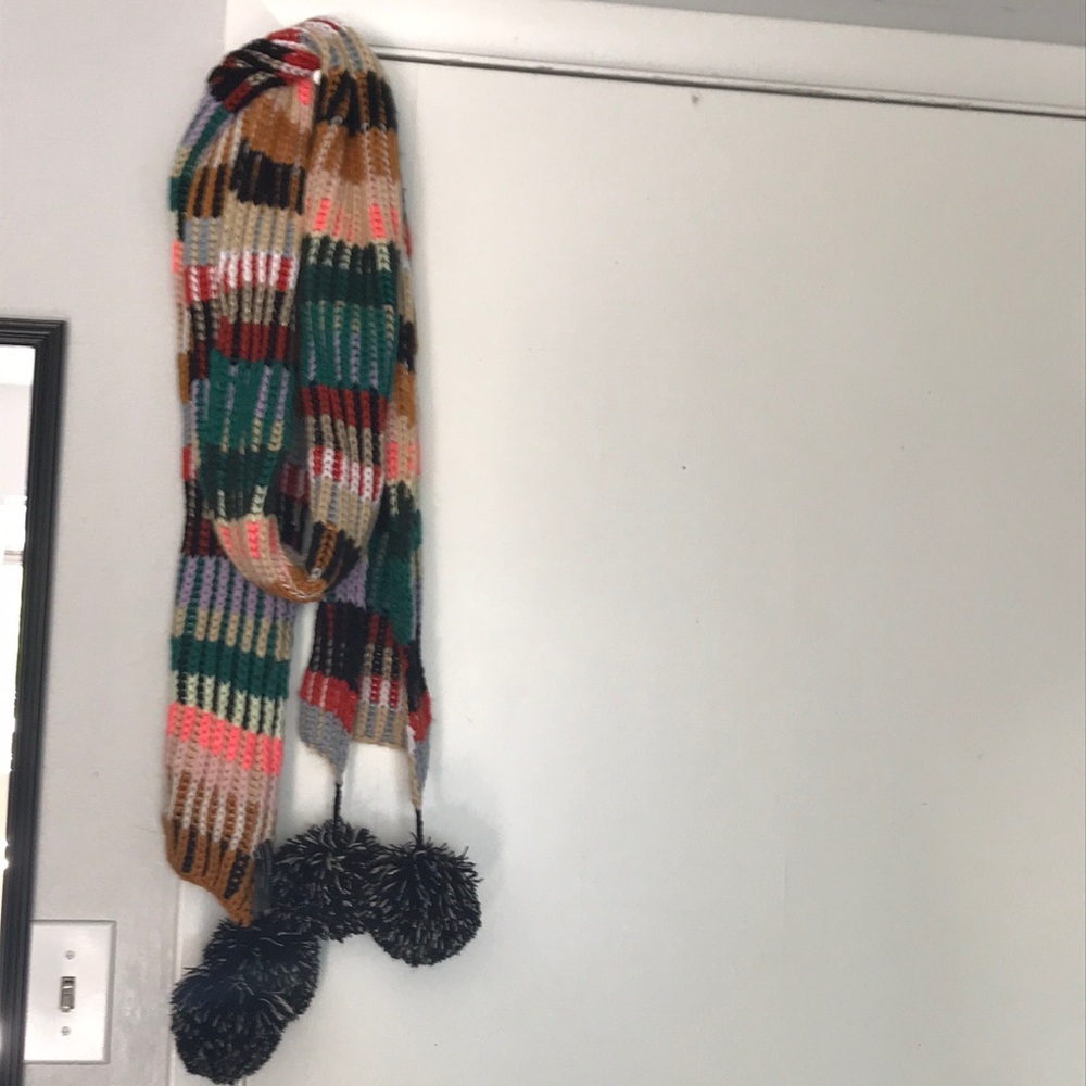 Urban outfitters, 10 foot Pom scarf